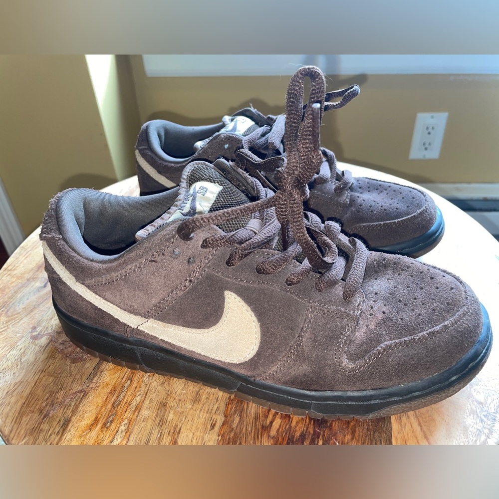Nike Sb Dark Mocha Tweed Dunk Lows (Rare) 2006